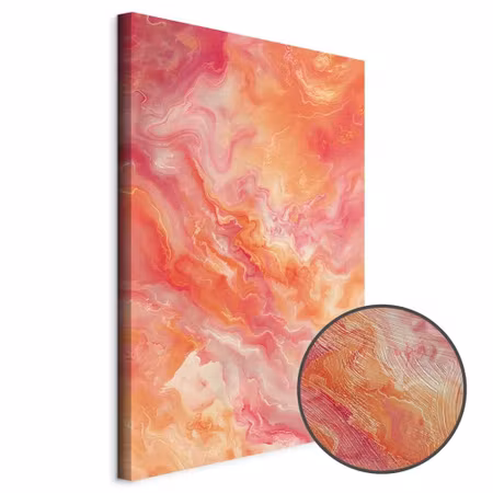 Premium canvastavla - Fiery colors - dynamic