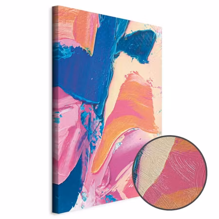 Premium canvastavla - Energetic shapes - dynamic