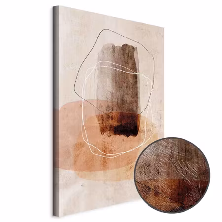Premium canvastavla - Circle of desires