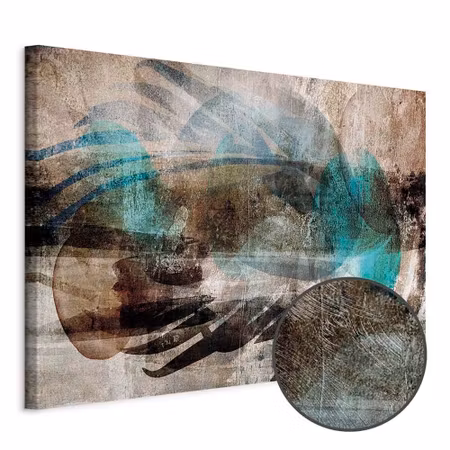 Premium canvastavla - Abstract plume wide