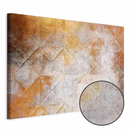 Premium canvastavla - Golden modernism wide
