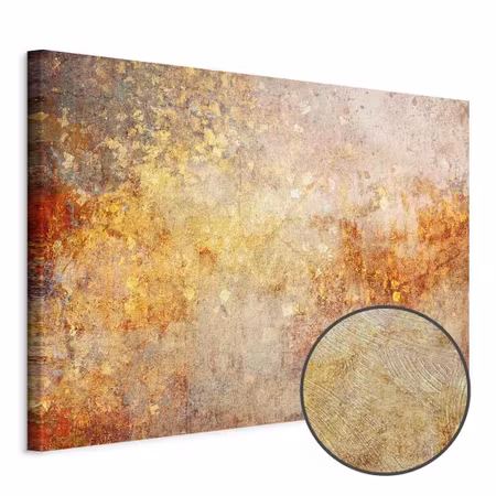Premium canvastavla - Decay of time wide