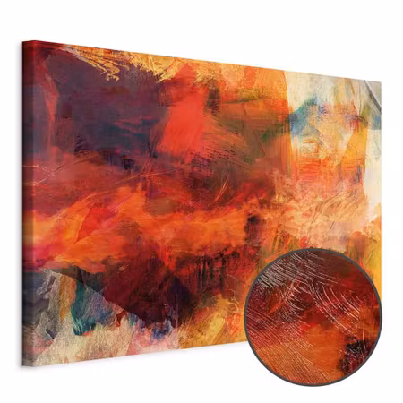 Premium canvastavla - Explosion of wild colors