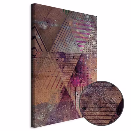 Premium canvastavla - Autumn abstraction