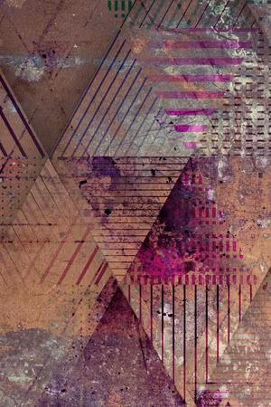 Premium canvastavla - Autumn abstraction