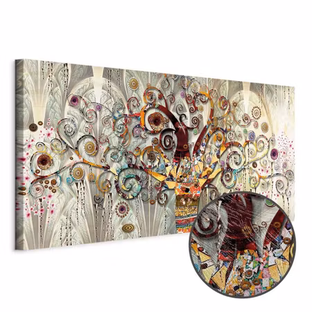 Premium canvastavla - Tree of life narrow