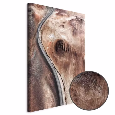 Premium canvastavla - Mountain serpentine