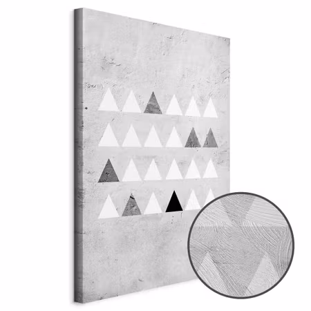 Premium canvastavla - Grey forest