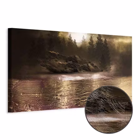 Premium canvastavla - Contemplation narrow - first