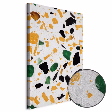 Premium canvastavla - Terrazzo