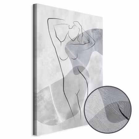 Premium canvastavla - Resting muse