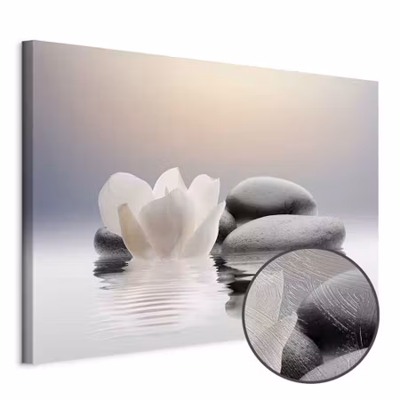 Premium canvastavla - Garden of calm