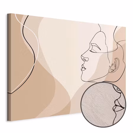 Premium canvastavla - Feminine line