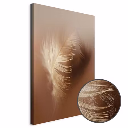 Premium canvastavla - Autumn fluff