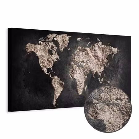 Premium canvastavla - World full of secrets