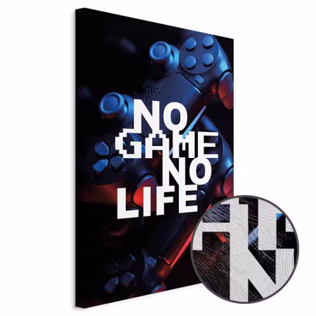 Premium canvastavla - No game no life