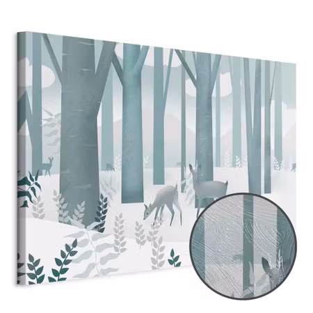 Premium canvastavla - Fairy-tale forest - first