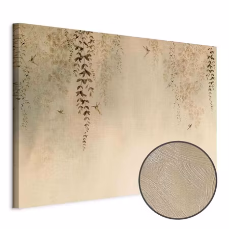 Premium canvastavla - Spring orchard -