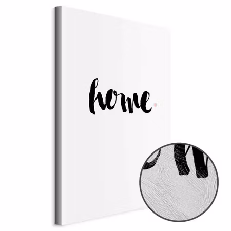 Premium canvastavla - Home and dot