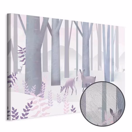 Premium canvastavla - Fairy-tale forest - second