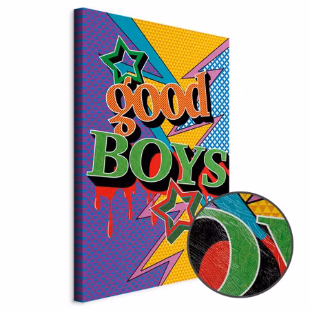 Premium canvastavla - Good boys