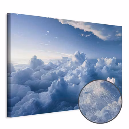 Premium canvastavla - Aerial landscapes rays