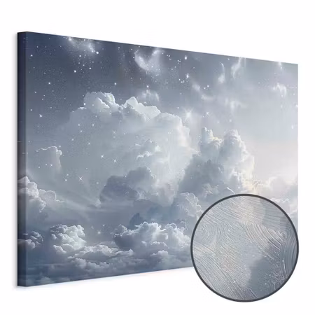 Premium canvastavla - Astral calm stars scattered