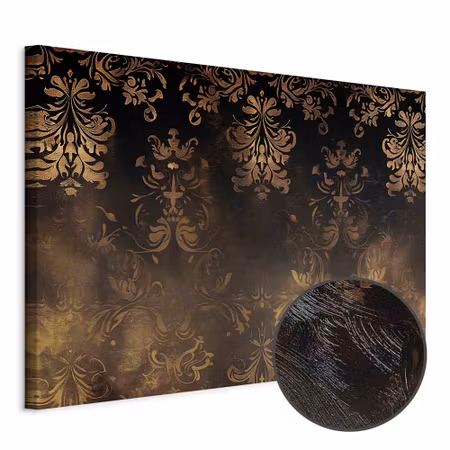 Premium canvastavla - Baroque ornaments in