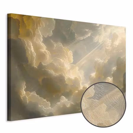 Premium canvastavla - Enchanting play of colors