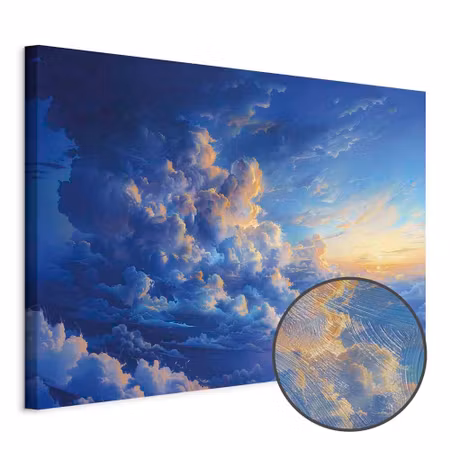 Premium canvastavla - When the sky becomes a