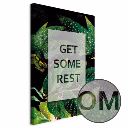 Premium canvastavla - Get some rest