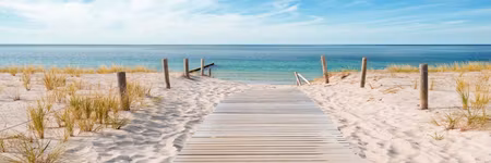 Premium canvastavla - The silence of the sea