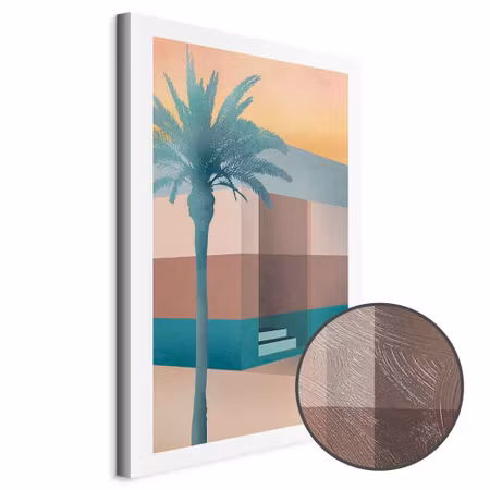 Premium canvastavla - Pastel alley