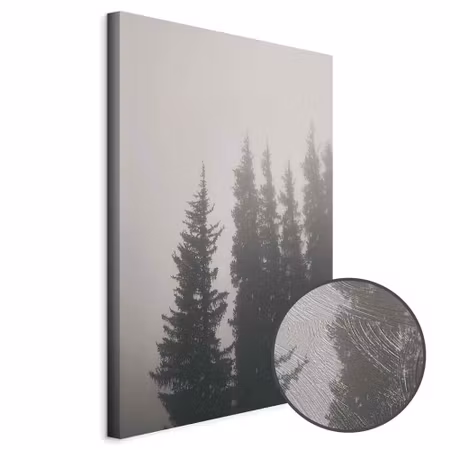 Premium canvastavla - Smell of forest fog