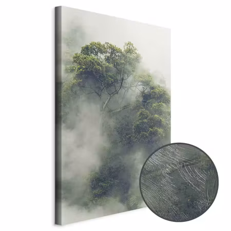 Premium canvastavla - Foggy amazon