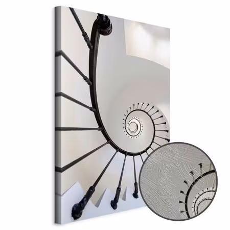 Premium canvastavla - Endless stairs