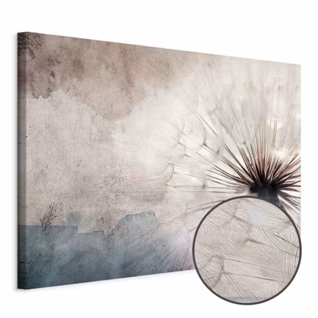 Premium canvastavla - Dandelions in the clouds