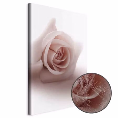 Premium canvastavla - Floral glamour glow -