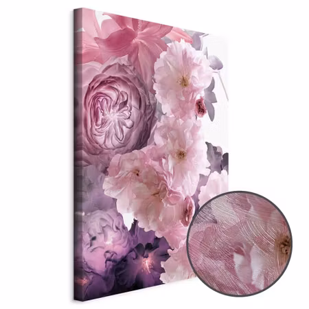 Premium canvastavla - Garden of floral scents -