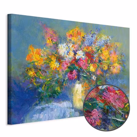 Premium canvastavla - Autumn bouquet
