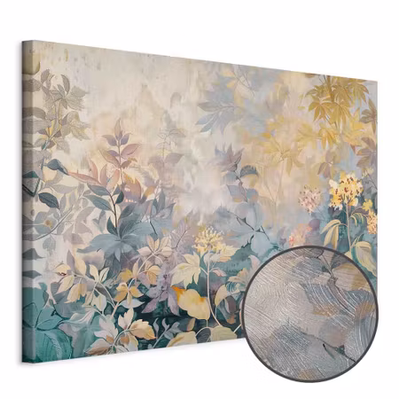 Premium canvastavla - Tapestry pattern with a