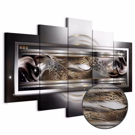 Premium canvastavla - Dance of the planets