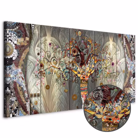 Premium canvastavla - Tree of life narrow