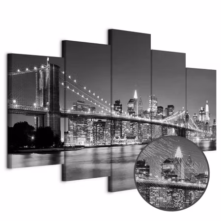 Premium canvastavla - Dream about new york