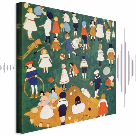 Ljuddämpande tavla - Kazimir Malevich Children