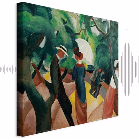 Ljuddämpande tavla - August Macke Promenade