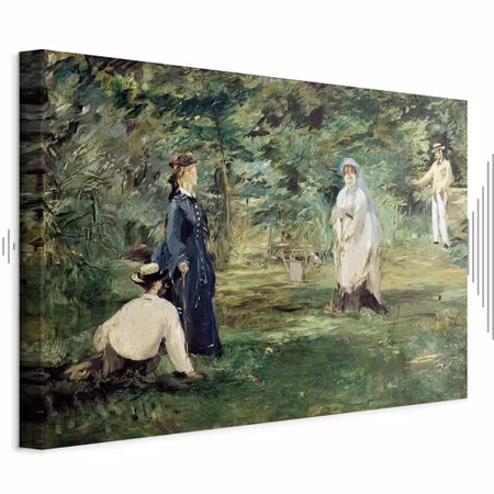 Ljuddämpande tavla - Edouard Manet the Croquet