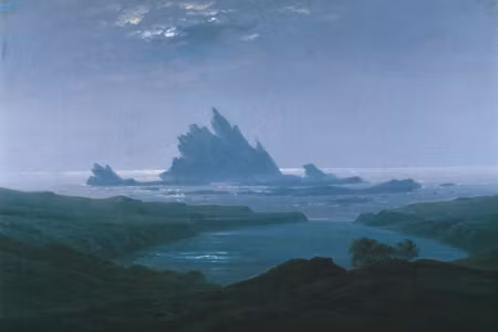 Ljuddämpande tavla - Caspar David Friedrich Cliff