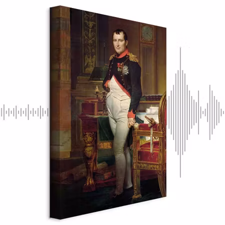 Ljuddämpande tavla - Jacques Louis David Napoleon