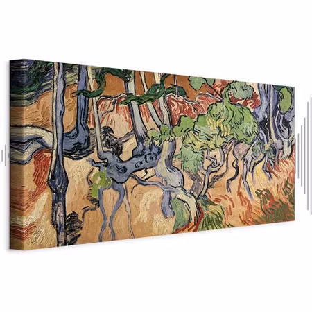 Ljuddämpande tavla - Vincent Van Gogh Tree Roots